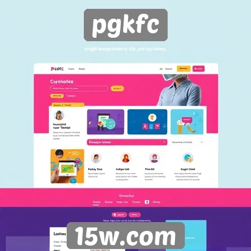 Análise da interface do usuário do site pgkfc